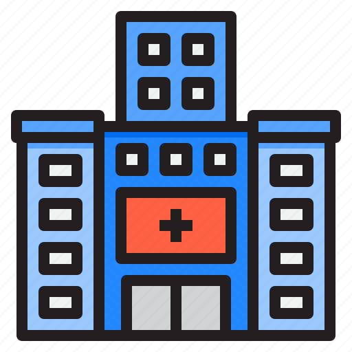 Hospital, building, healthcare, medical, clinic icon - Download on Iconfinder
