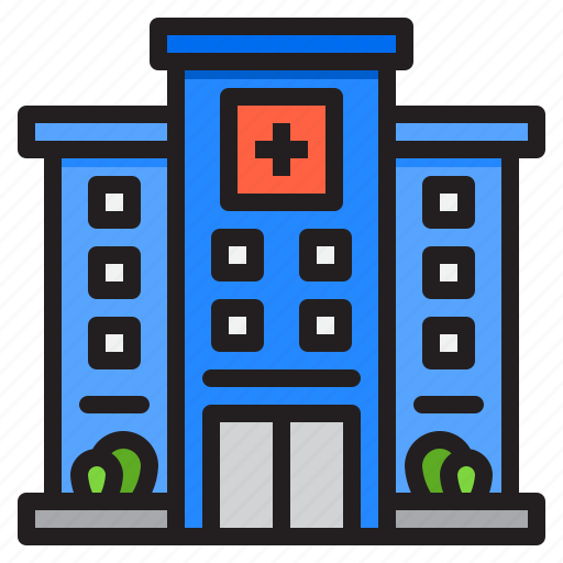 Hospital, clinic, healthcare, medical, building icon - Download on Iconfinder