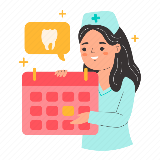 Medical appointment, calendar, schedule, checkup, hospital activity, medical, people activity illustration - Download on Iconfinder