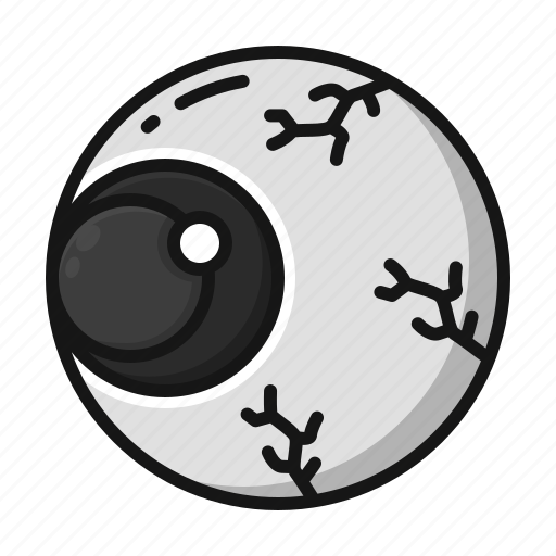 Creepy, eyeball, halloween, scary icon - Download on Iconfinder