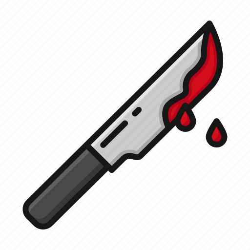 Blood, horror, knife icon - Download on Iconfinder