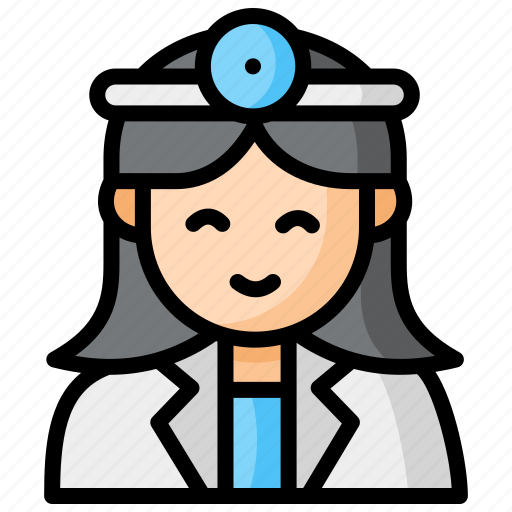 Hospital, female, doctor, woman, girl, avatar icon - Download on Iconfinder