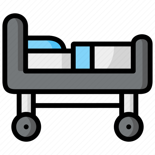 Hospital, bed, care, room, clinic icon - Download on Iconfinder
