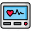 hospital, electrocardiography, heart, rate, measure 