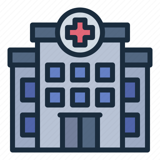 Hospital, building, healthcare, medical, health icon - Download on Iconfinder