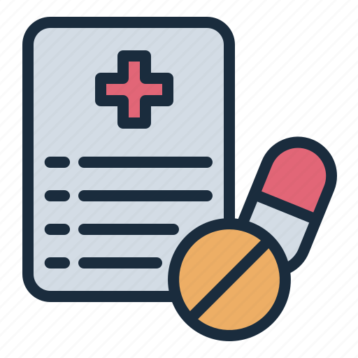 Prescription, pharmacy, hospital, healthcare, medical, health icon - Download on Iconfinder