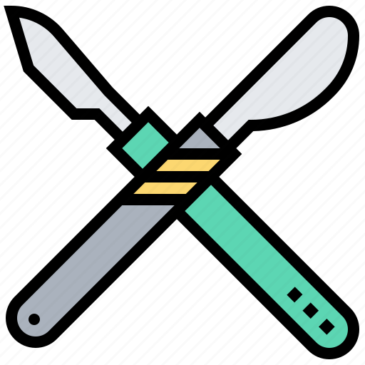 Cutter, equipment, knife, scalpel, surgery icon - Download on Iconfinder