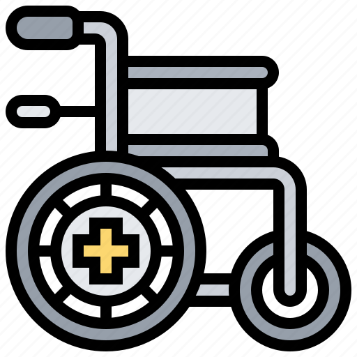 Disabled, handicap, patient, rehabilitation, wheelchair icon - Download on Iconfinder