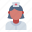 nurse, avatar, woman, hospital, healthcare, medical, health 