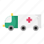 ambulance, automobile, emergency, hospital, medical, transportation, vehicle 
