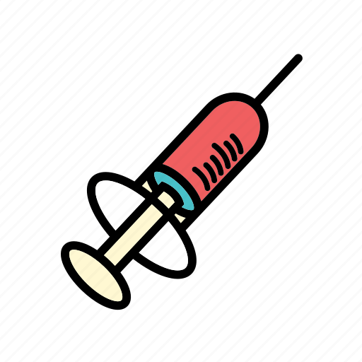 Hospital, injections, liquid, medical, needle, plunger, syringe icon - Download on Iconfinder