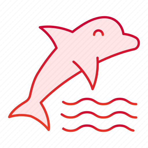 Dolphin, fish, jump, ocean, animal, aquatic, mammal icon - Download on Iconfinder