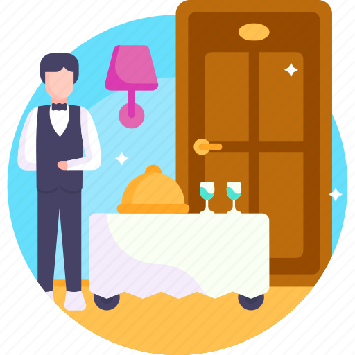 Mountain view, hotel, holiday, vacation, room icon - Download on Iconfinder
