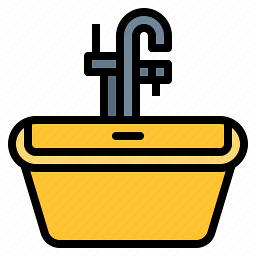 Bath, bathtub, hotel, shower icon - Download on Iconfinder