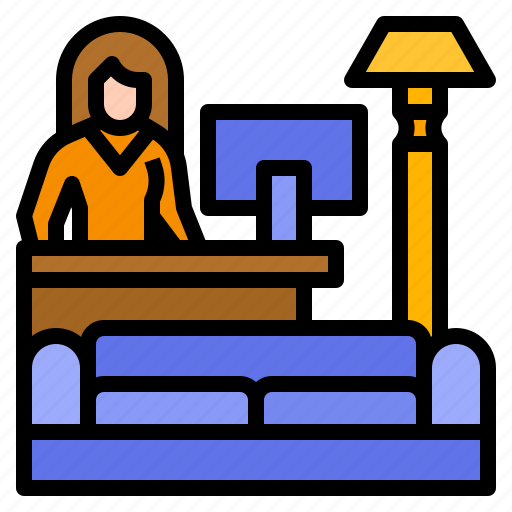 Avatar, guest, hotel, lobby, room icon - Download on Iconfinder