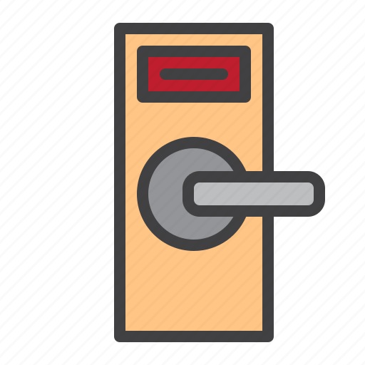 Door, knob, handle, card icon - Download on Iconfinder