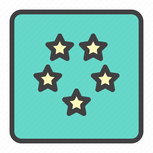 Five, stars, hotel, rating icon - Download on Iconfinder