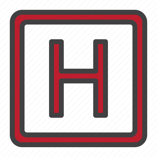 Letter, h, hotel, helicopter icon - Download on Iconfinder