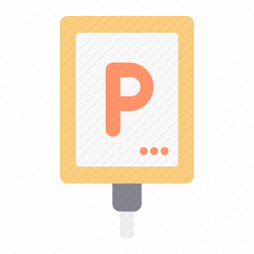 Free, parking, sign icon - Download on Iconfinder