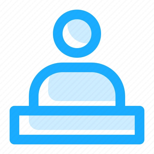 Hotel, reception, desk, service, receptionist, business, table icon - Download on Iconfinder