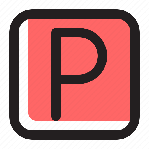 Hotel, parking, car, sign, vehicle, garage, road icon - Download on Iconfinder