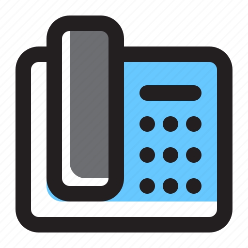 Hotel, telephone, phone, call, communication, mobile, landline icon - Download on Iconfinder