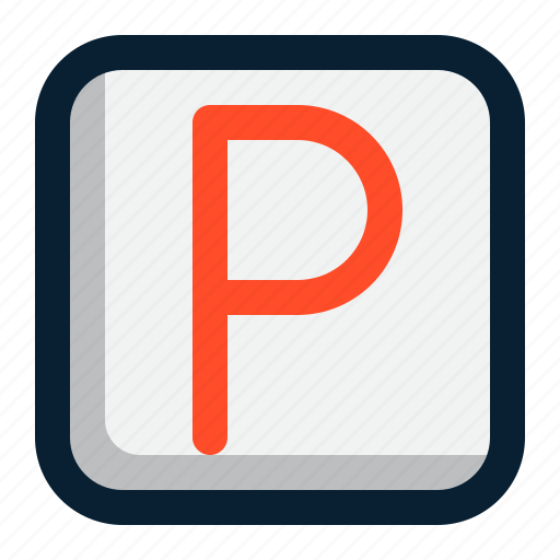 Hotel, parking, car, sign, vehicle, garage, road icon - Download on Iconfinder