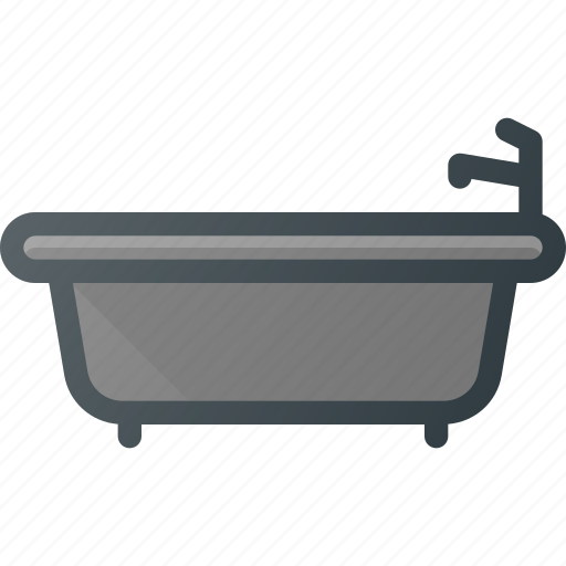 Bath, bathroom, cleaning, hot, sefl, tub icon - Download on Iconfinder