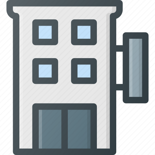 Architecture, building, hotel, motel icon - Download on Iconfinder
