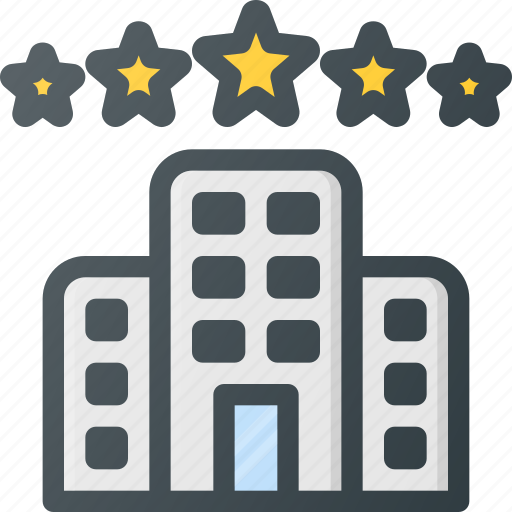 Building, five, hotel, luxury, star icon - Download on Iconfinder