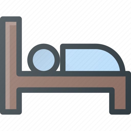Bed, hotel, sign, sleep icon - Download on Iconfinder