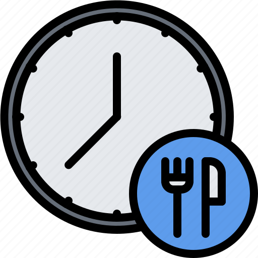 Food, time, clock, hotel, travel icon - Download on Iconfinder