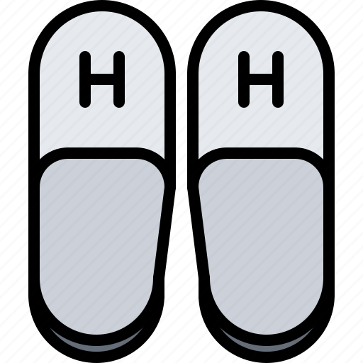 Slippers, hotel, travel icon - Download on Iconfinder