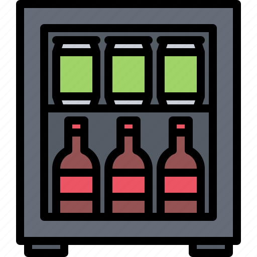 Drink, fridge, bar, hotel, travel icon - Download on Iconfinder