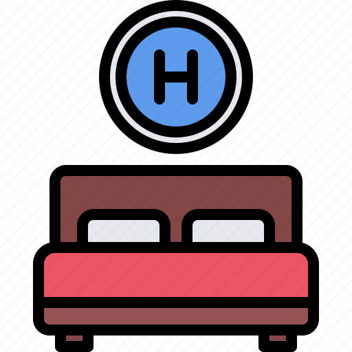 Double, bed, hotel, travel icon - Download on Iconfinder