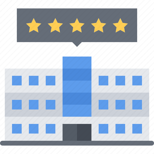 Building, star, rating, hotel, travel icon - Download on Iconfinder