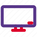 television, pictogram, monitor
