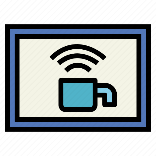 Wifi, signs, signaling, internet, coffee icon - Download on Iconfinder