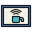 wifi, signs, signaling, internet, coffee 