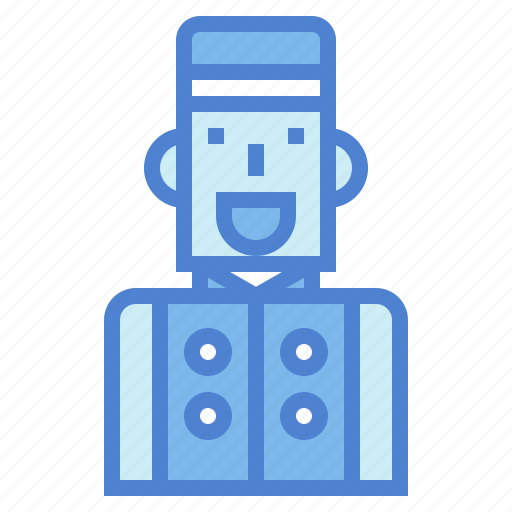 Bell, boy, staff, services, hotel, people icon - Download on Iconfinder
