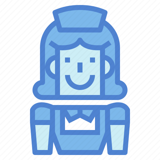Maid, woman, housekeeper, profession, people icon - Download on Iconfinder