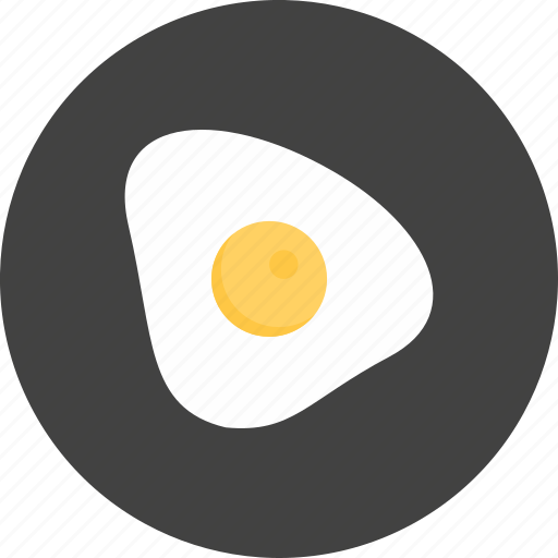 Egg, hotel, restaurant, fried, fried egg, gummy icon - Download on Iconfinder