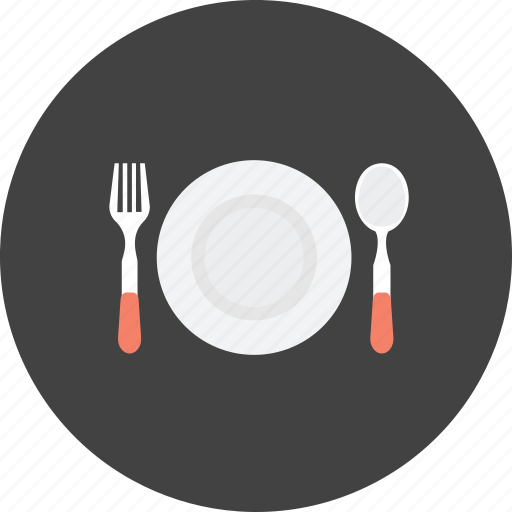 Eating, fork, plate, cooking, dating, kitchen, restaurant icon - Download on Iconfinder