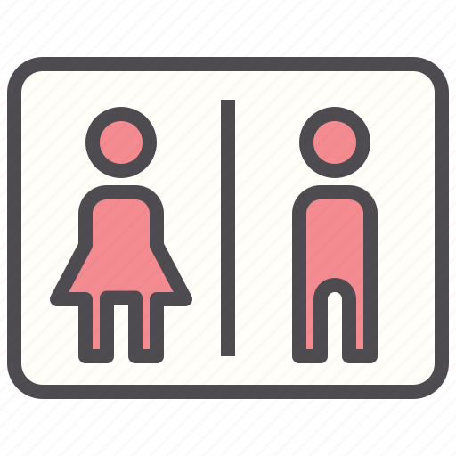 Hotel, restroom, sign, toilet icon - Download on Iconfinder