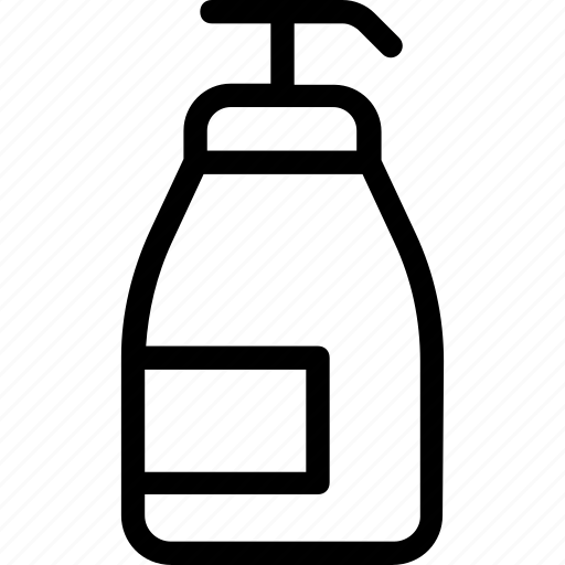 Bottle, cosmetics, soap, soap dispenser, sun cream icon - Download on Iconfinder