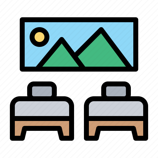 Bed, bedroom, home, room, sleep icon - Download on Iconfinder