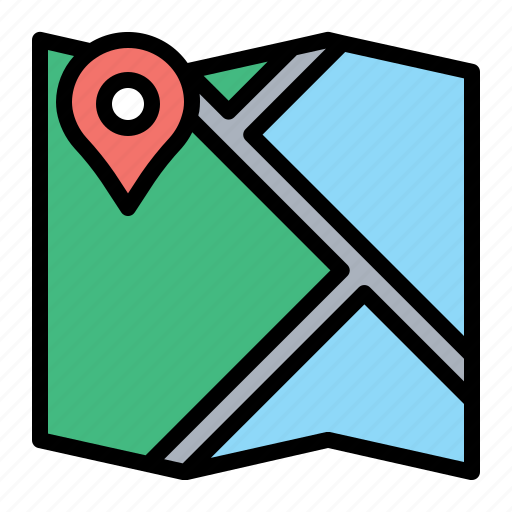 Map, travel, navigator, world, cartography icon - Download on Iconfinder
