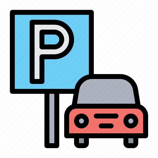 Parking, car, transport, vehicle, traffic icon - Download on Iconfinder