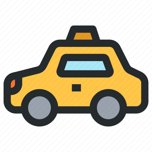 Hotel, room, cab, taxi, car, transportation, service icon - Download on Iconfinder