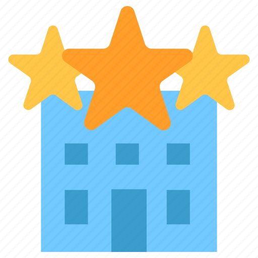 Hotel, room, stars, star, review, rating, feedback icon - Download on Iconfinder